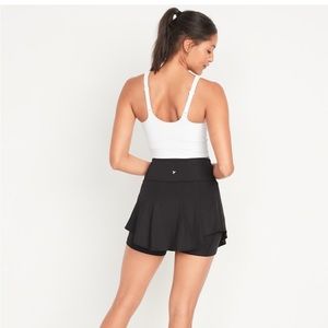 3 Pairs of Extra High-Waisted PowerSoft Pleated Skorts - Size M